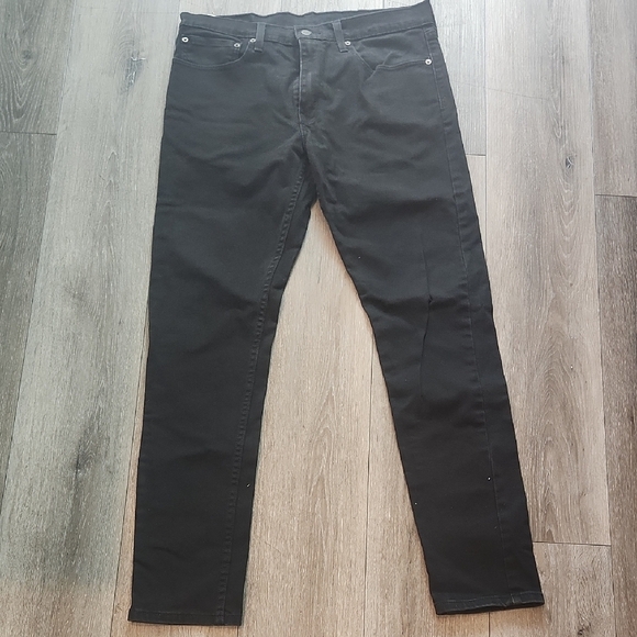 Levis 512 Men's Black Jeans - Picture 1 of 9